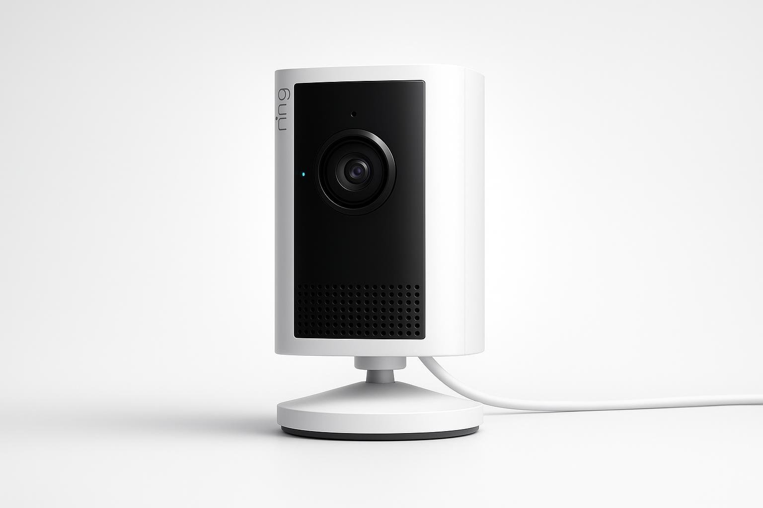 Ring videocamera interna Plus, sicurezza in casa anche quando lasci cane e gatto da soli