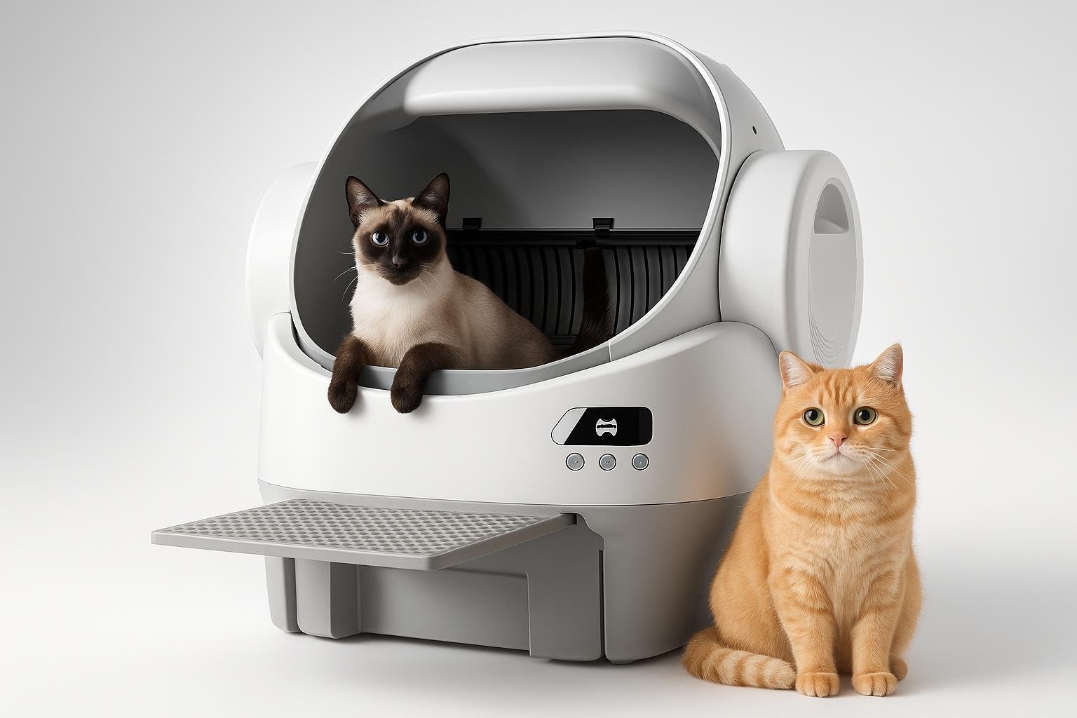 Lettiera gatto autopulente JUMMICO, tecnologia smart e comfort XXL in offerta su Amazon