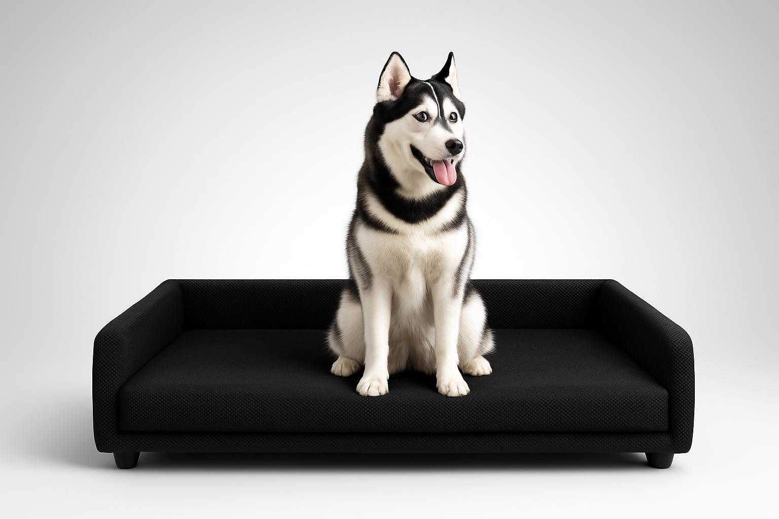 Cuccia EVERGREENWEB XL per cani grandi, letto imbottito da interno a prezzo ribassato
