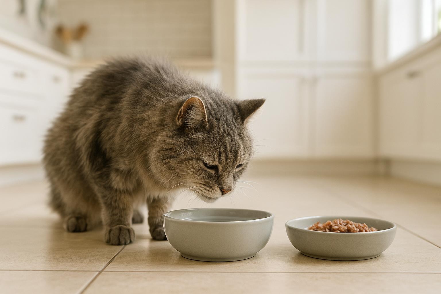 Gatto con insufficienza renale: alimentazione quotidiana e piccole abitudini che aiutano