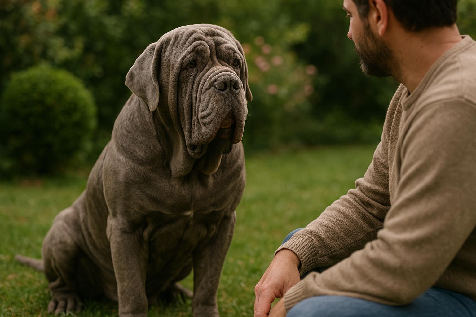 Mastino napoletano: carattere, gestione e responsabilità di un gigante dal cuore sensibile