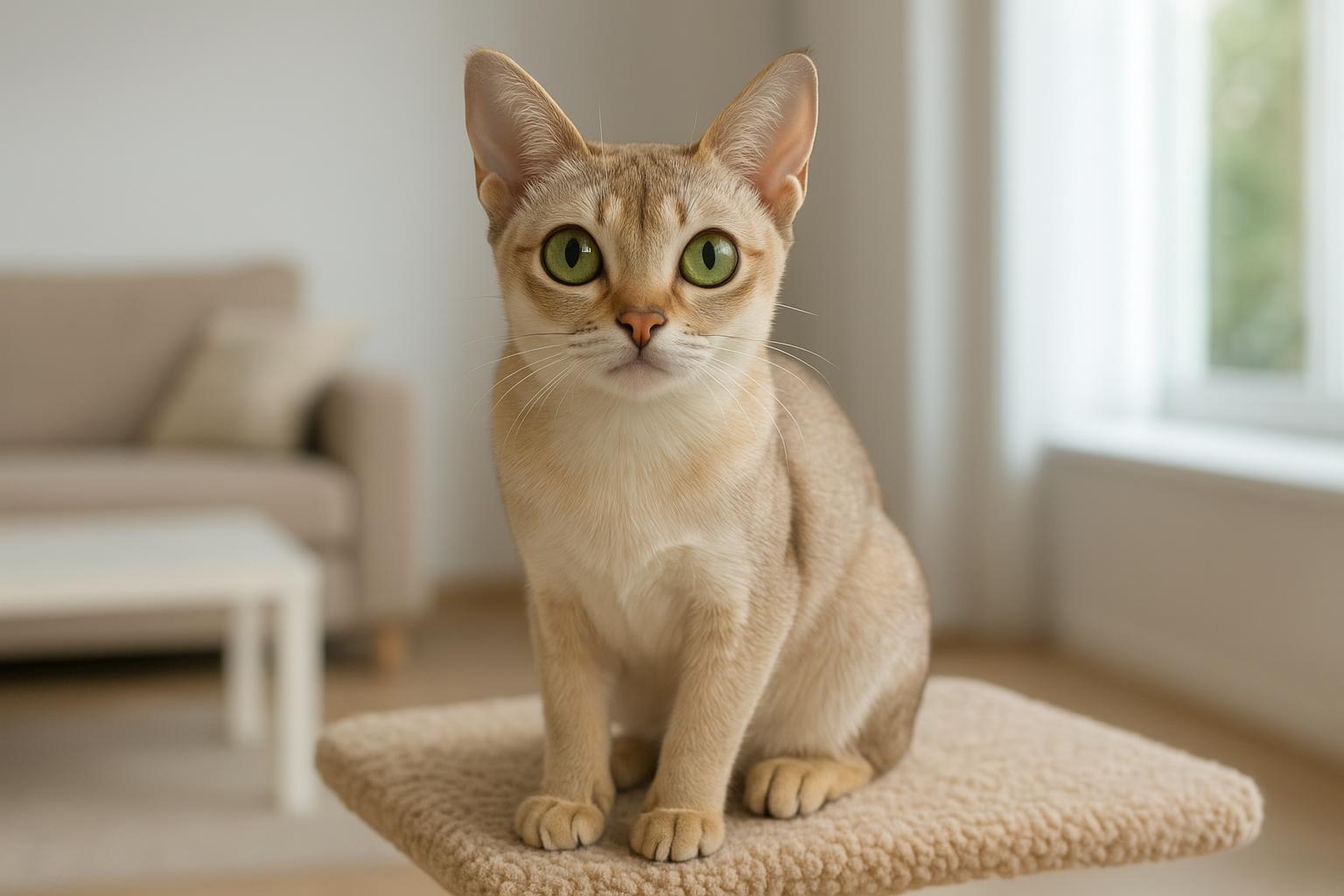Gatto singapura: il mini felino dagli occhi grandi, perfetto per la vita in appartamento