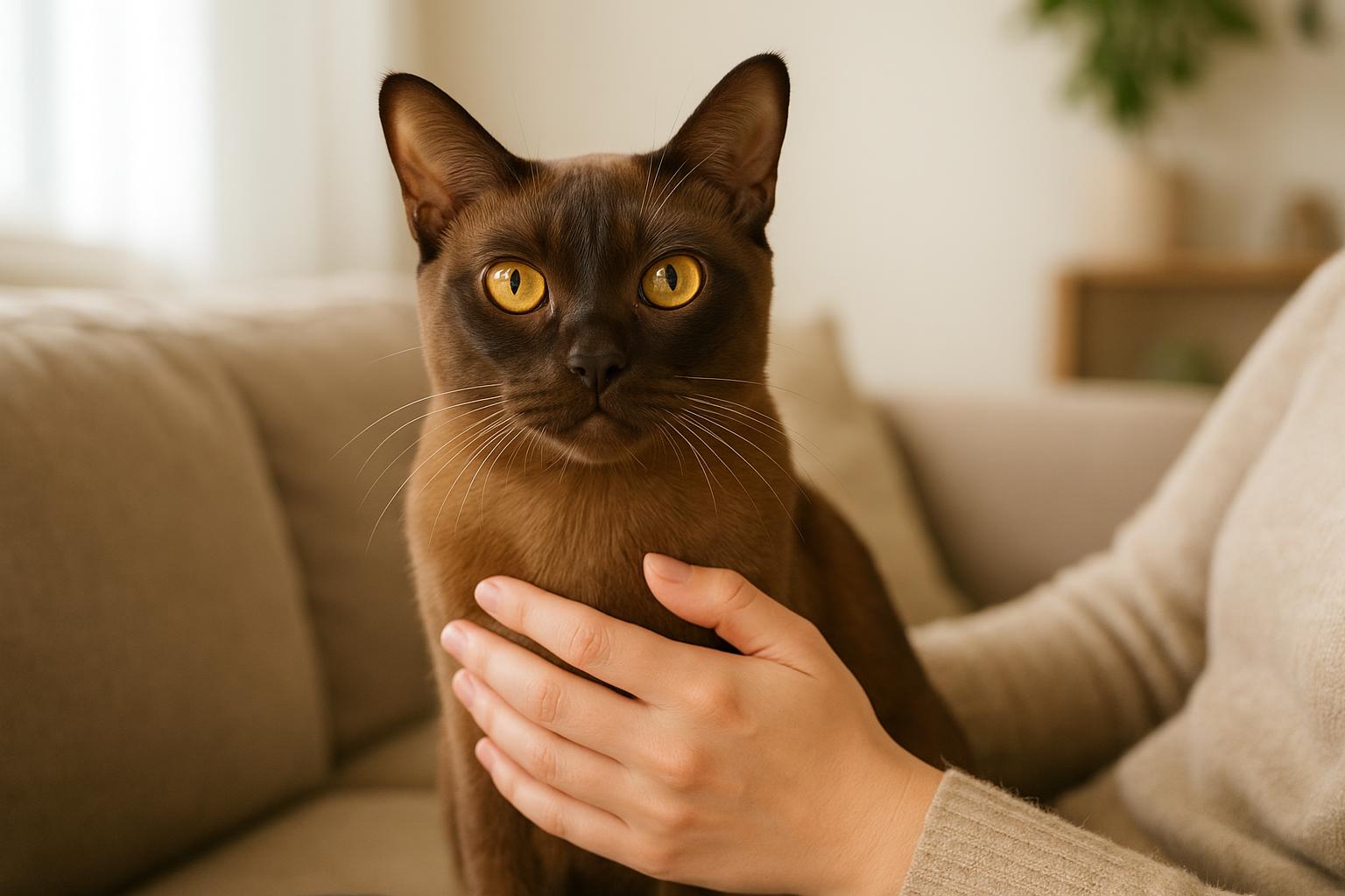 Gatto burmese: il micio di velluto che ama stare in braccio