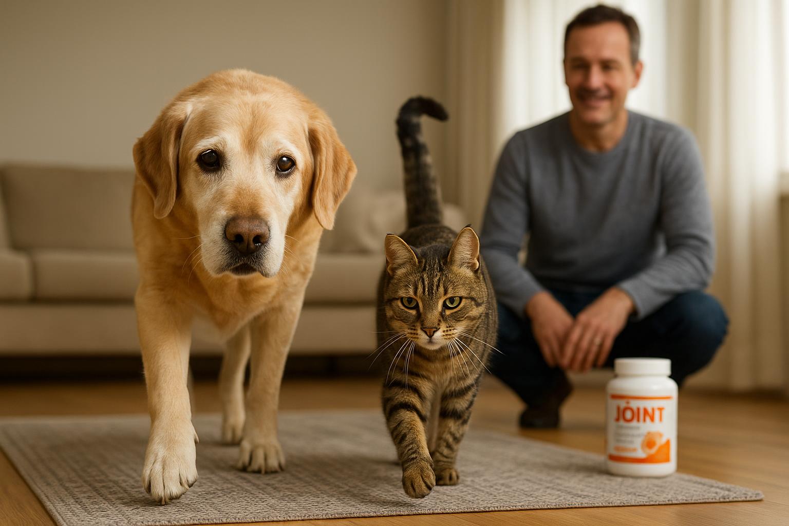 Collagene e integratori per le articolazioni di cani e gatti: quando hanno davvero senso
