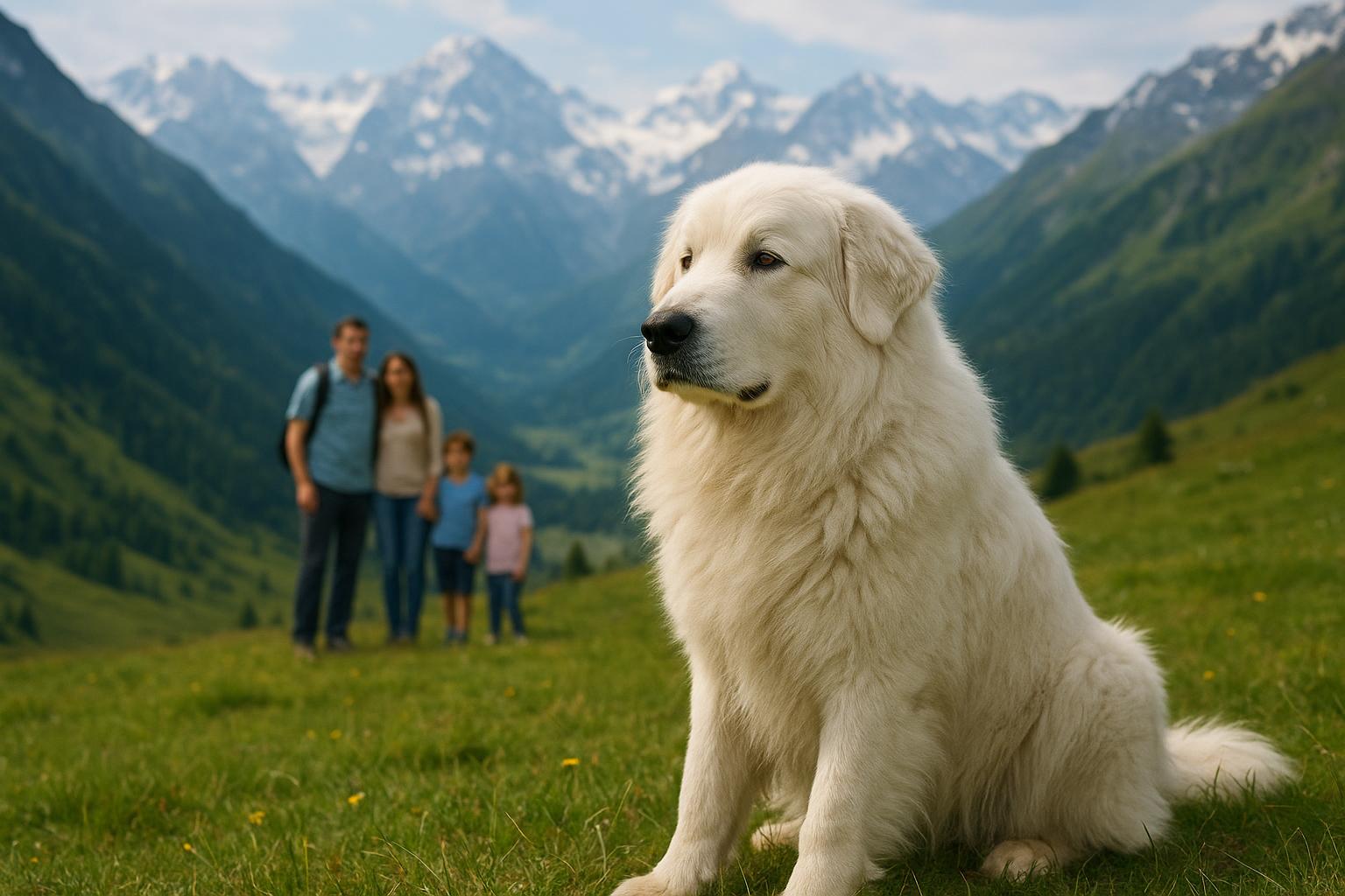 Cane da montagna dei Pirenei: gigante bianco dal cuore calmo, adatto (anche) alla famiglia