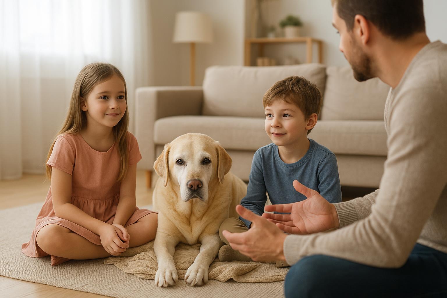 Come spiegare ai bambini la malattia cronica del proprio animale domestico