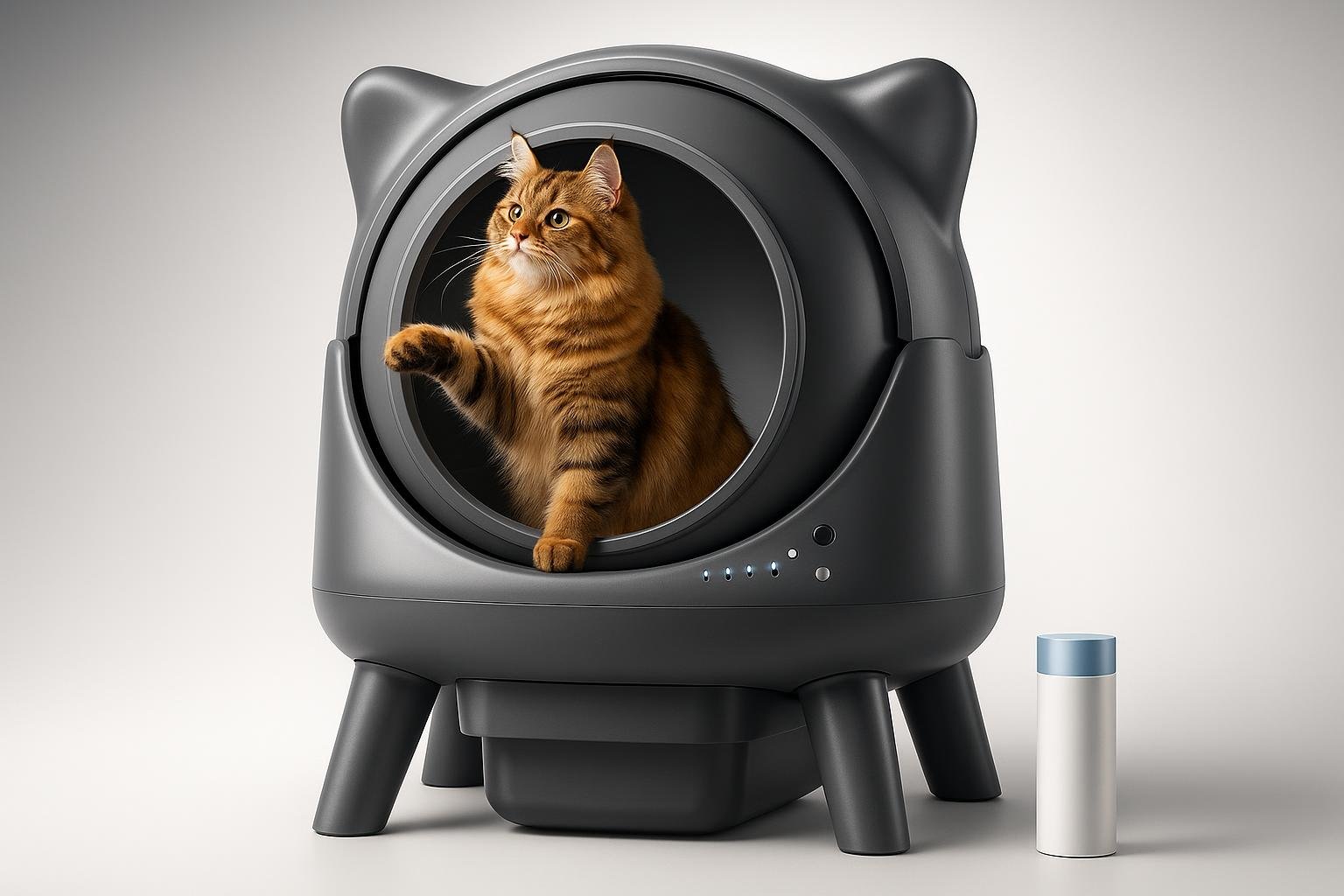 Cura X1 lettiera gatto autopulente in offerta su Amazon: gestione smart per più gatti