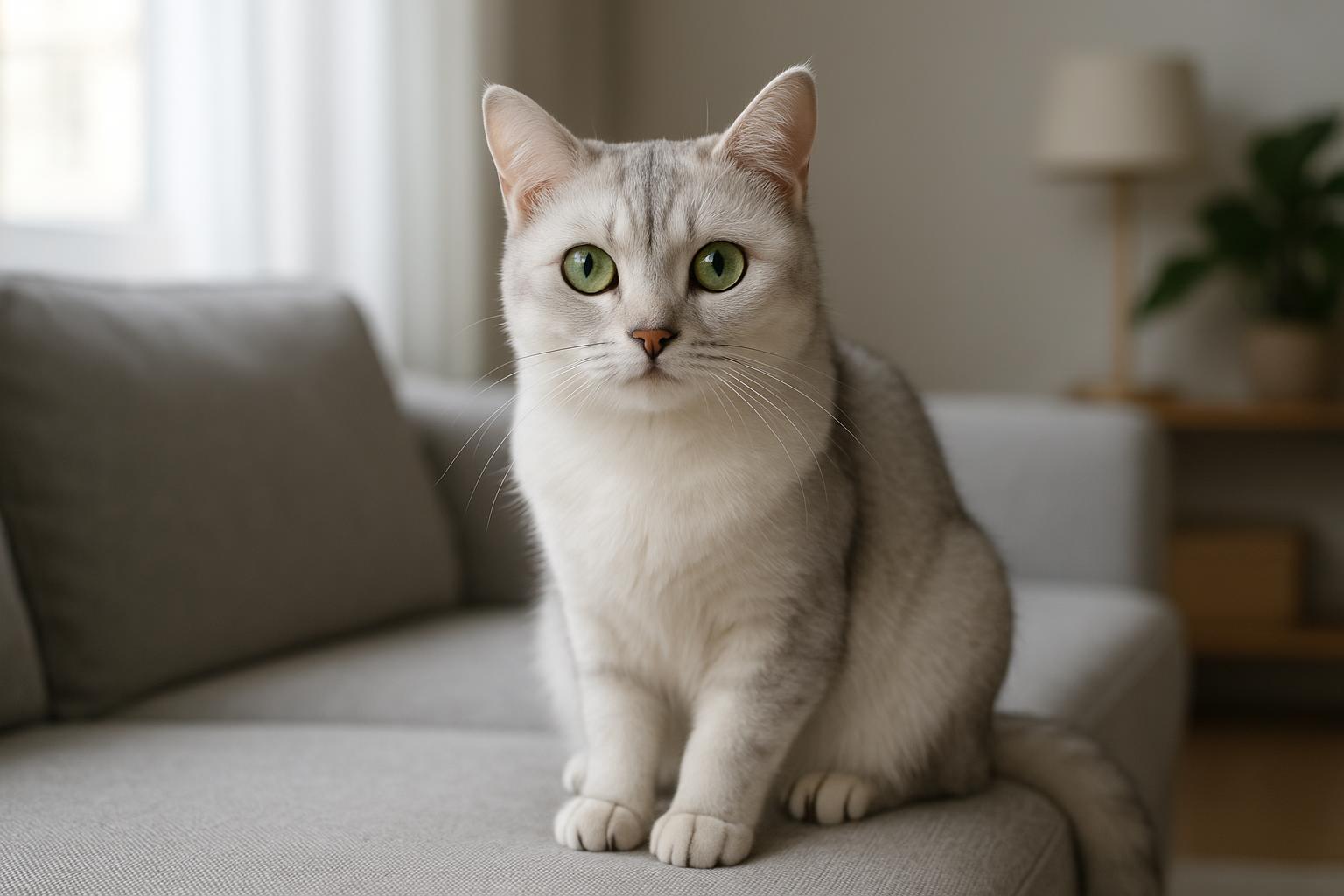 Gatto burmilla: fascino argentato e carattere equilibrato per la vita in casa
