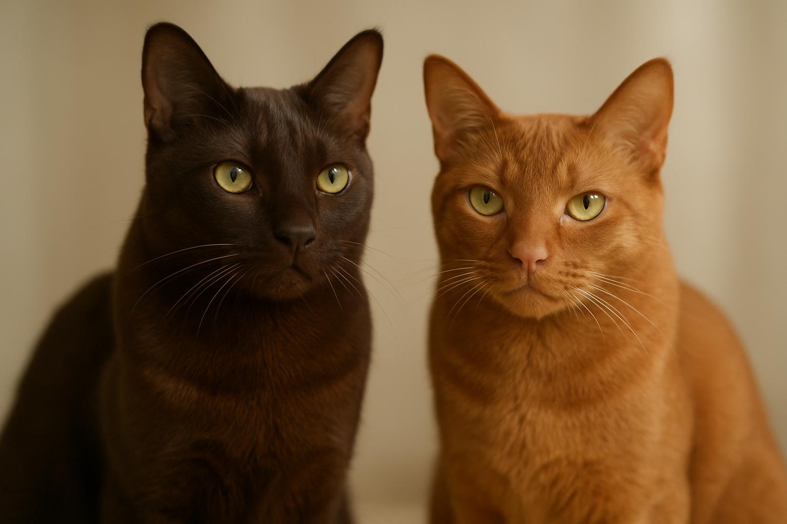 Gatto chocolate e cinnamon: cosa indicano davvero questi colori di mantello