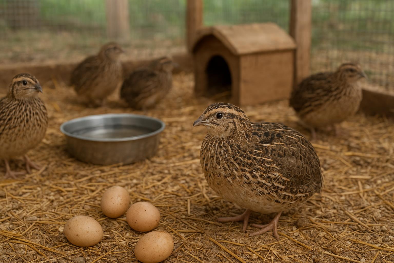 Quaglie domestiche e raccolta uova: differenza tra allevamento alimentare e animale da compagnia