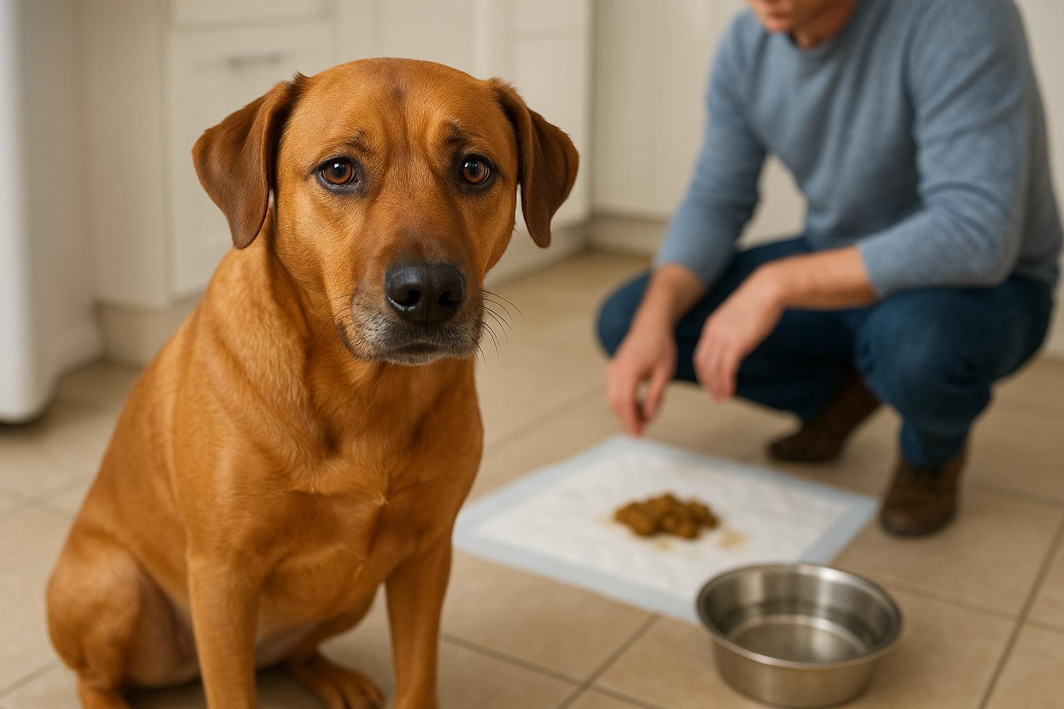 Diarrea lieve nel cane adulto: quando può essere legata a un eccesso di snack o cambi di dieta