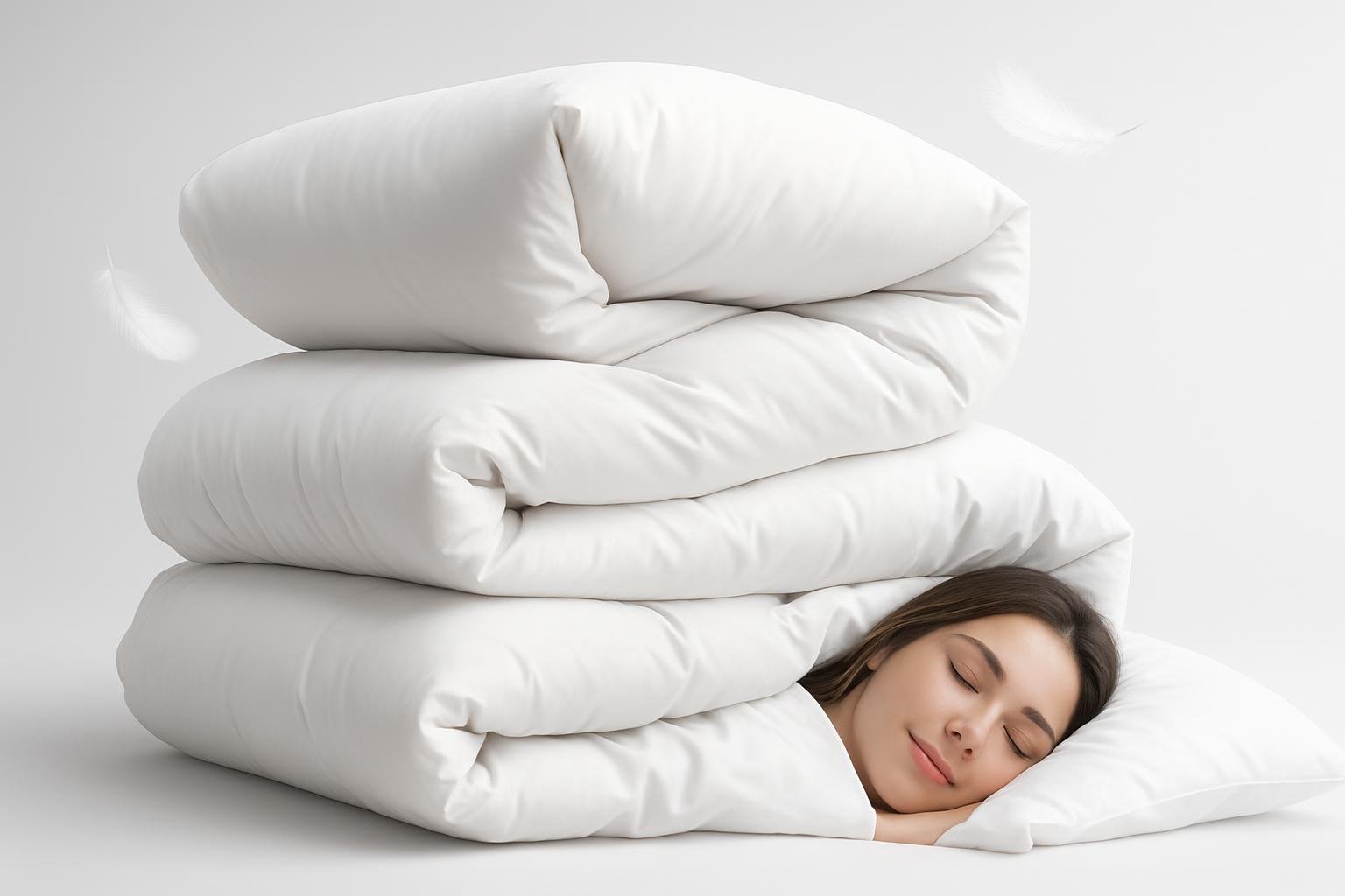BEFA NATUR piumino in piuma: comfort per chi dorme con cane o gatto sul letto