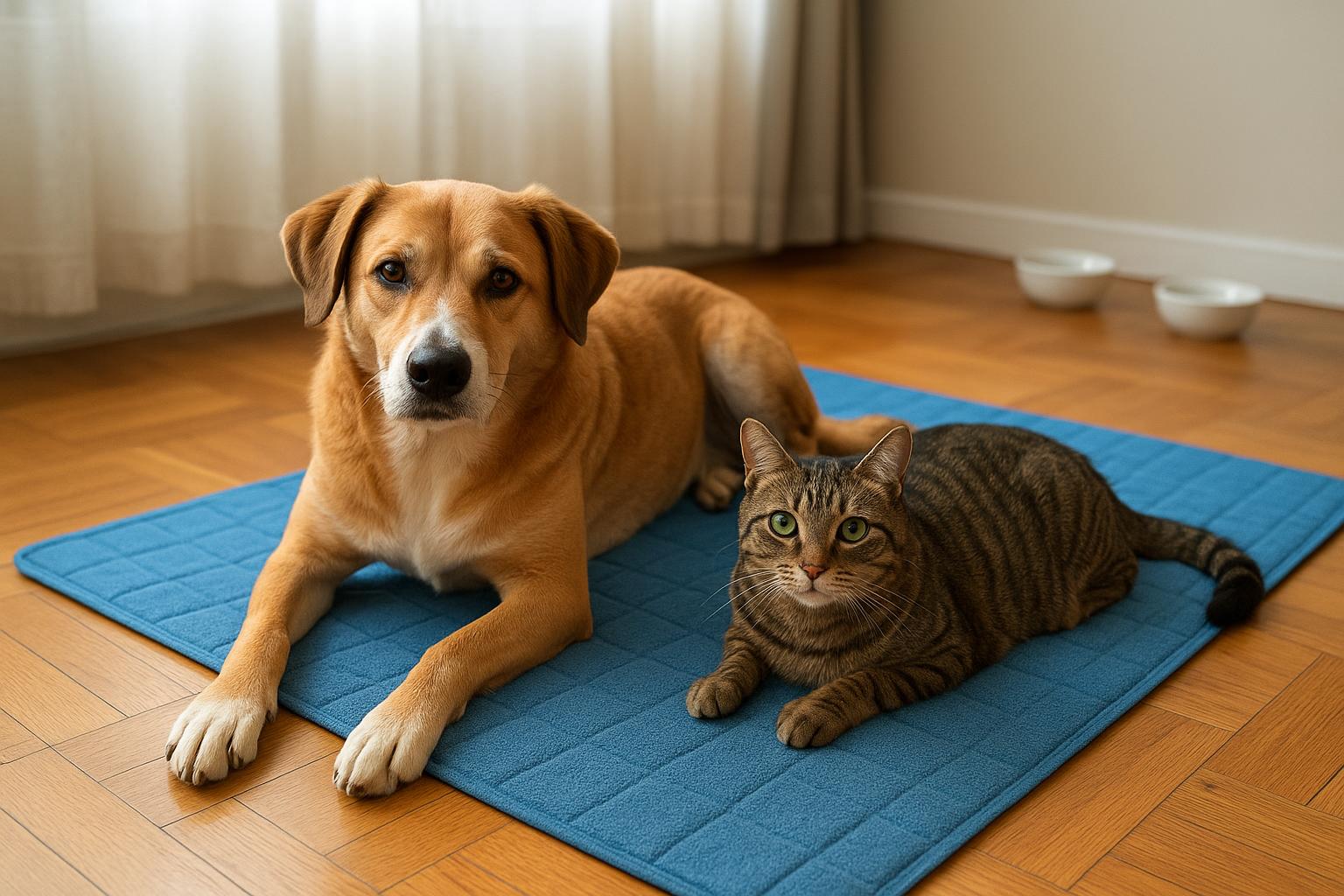Tappeti refrigeranti per cani e gatti in appartamento: dove posizionarli e come pulirli