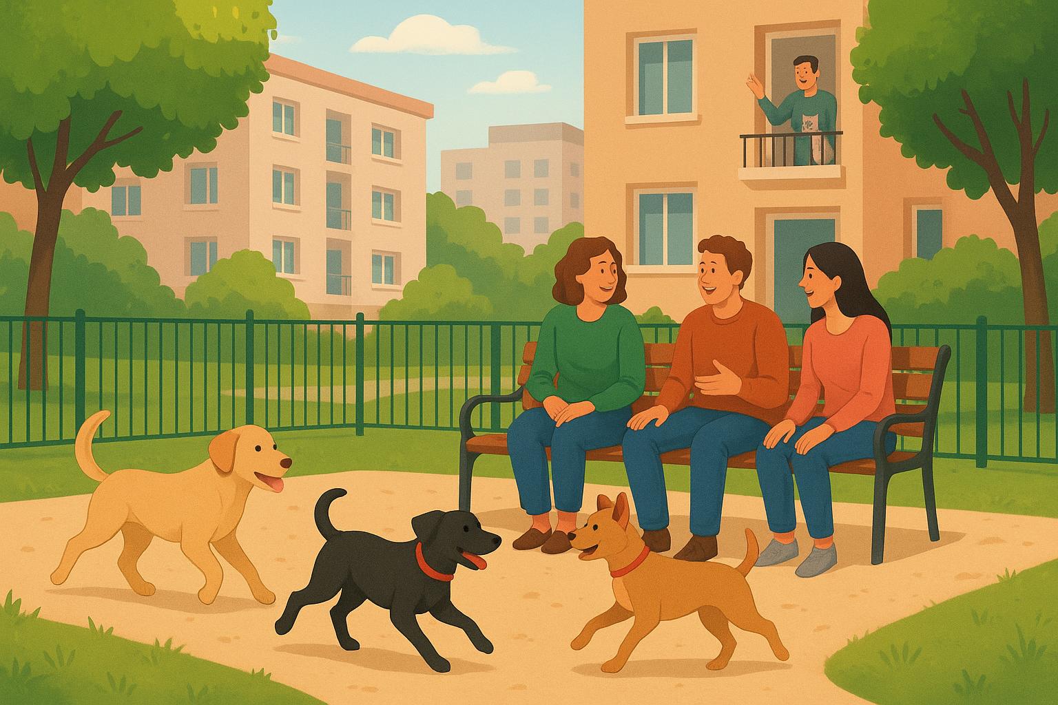 Quando il pet aiuta a fare nuove amicizie nel quartiere: dog park, scale condominiali e gruppi locali