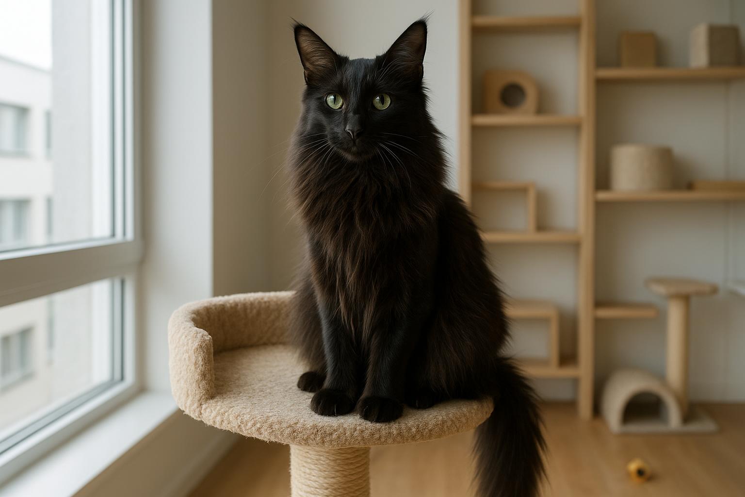 Gatto orientale a pelo lungo: personalità intensa, cura del mantello e vita in appartamento