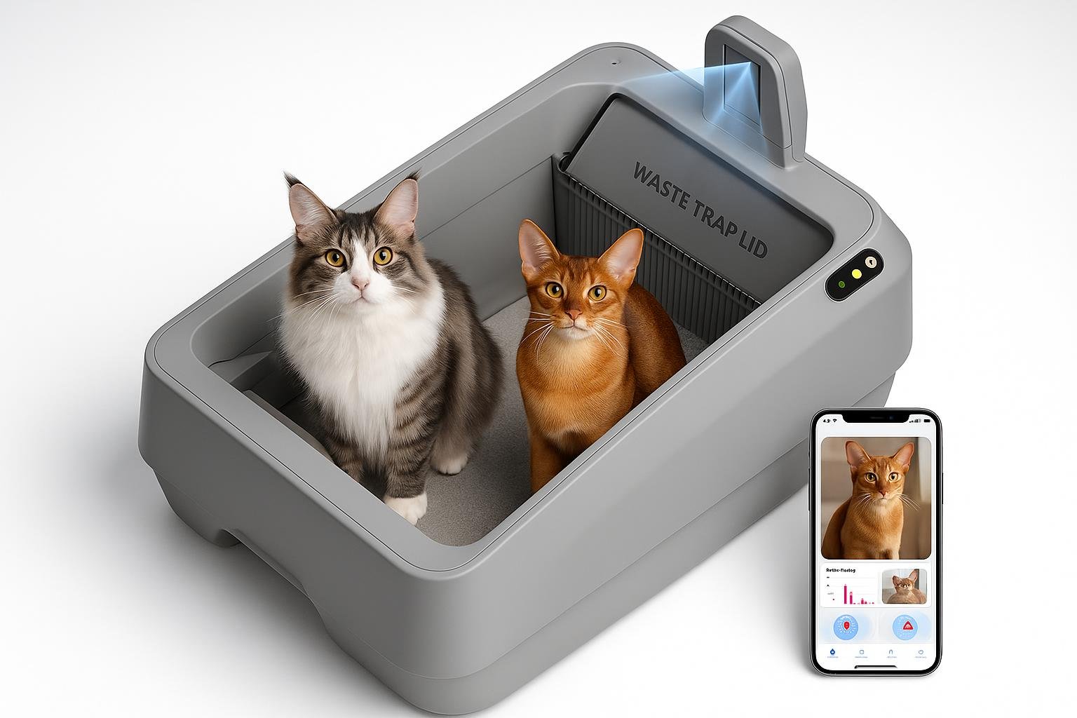 PETKIT PUROBOT CRYSTAL DUO, lettiera autopulente con telecamera AI: tecnologia smart per la toilette del gatto in sconto su Amazon