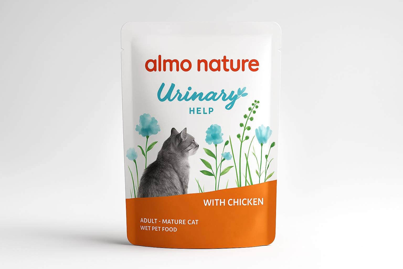 Almo Nature Functional Urinary Help al pollo: umido per gatti adulti con vie urinarie delicate a prezzo ribassato su Amazon