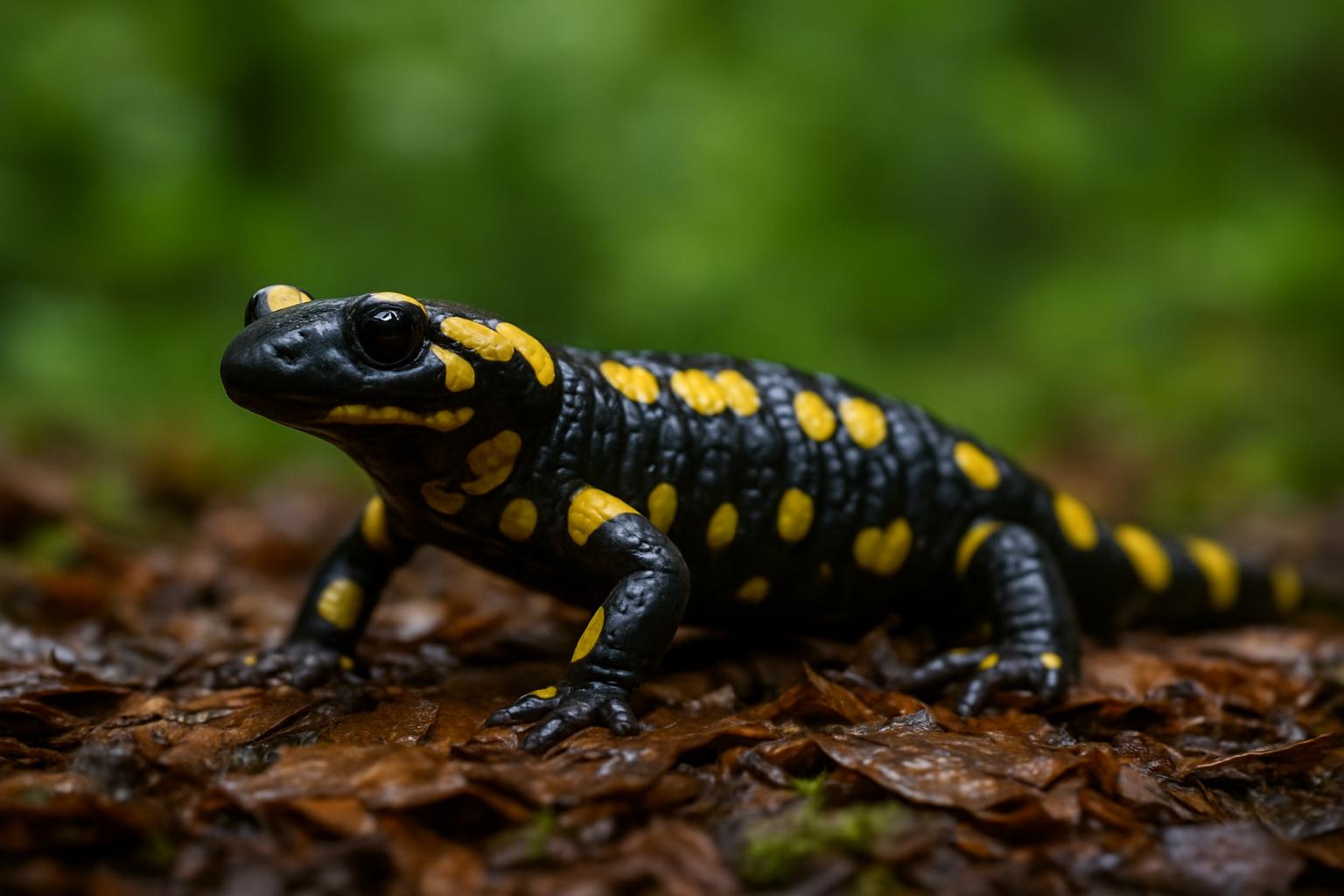Salamandre autoctone in giardino: perché non vanno raccolte e tenute come pet