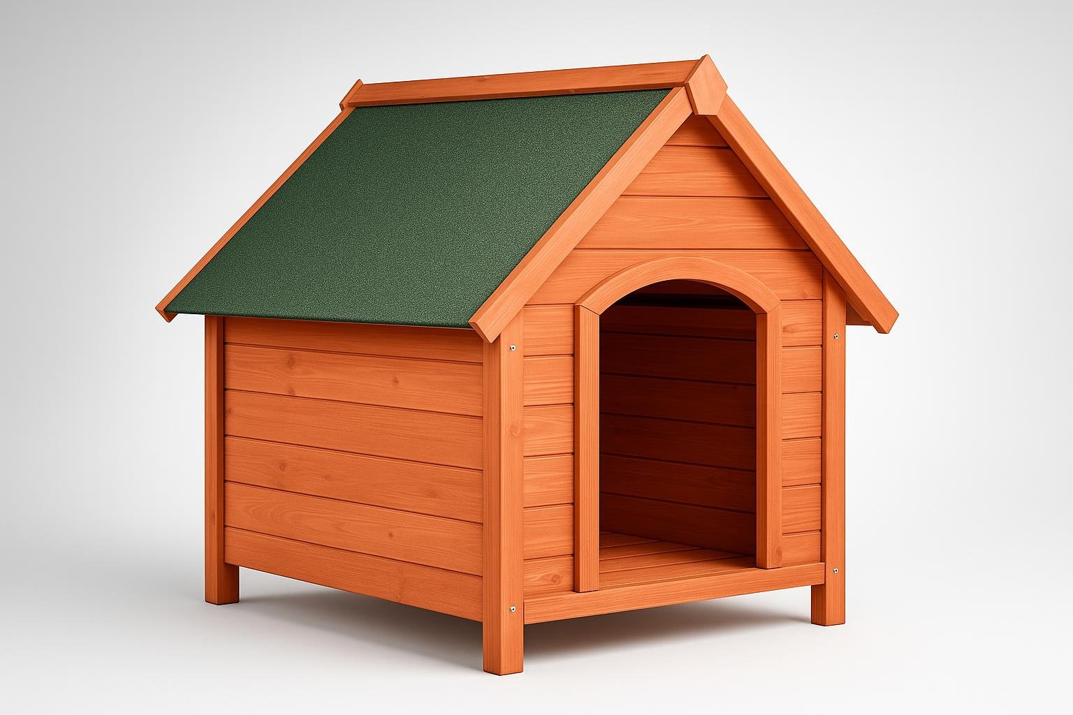 Cuccia tectake in legno per cani da interno ed esterno, casetta robusta con pavimento estraibile in promo su Amazon
