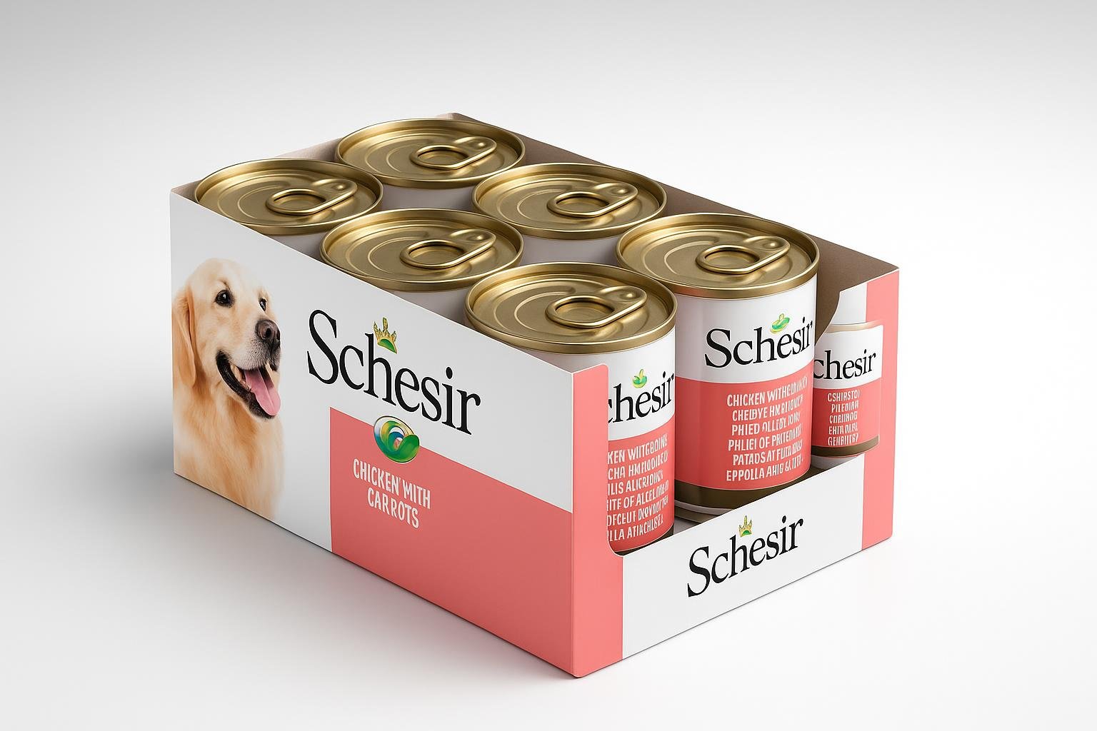 Schesir pollo con carote in gelatina, cibo umido naturale per cani adulti a prezzo ribassato