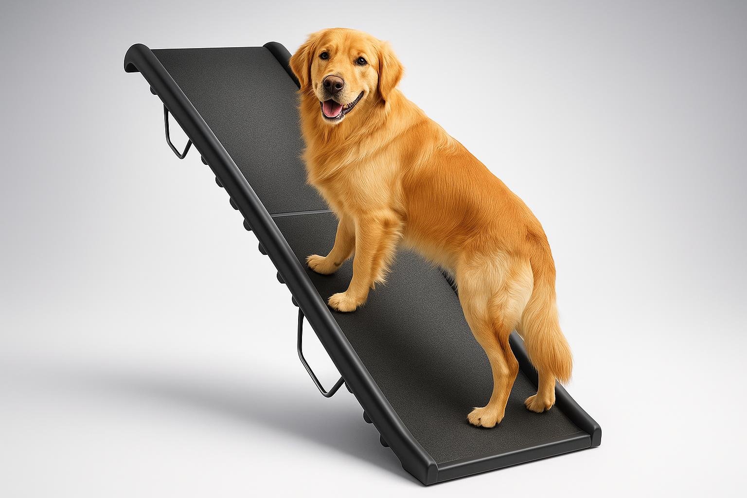 Rampa pieghevole tectake per cani in offerta su Amazon: salite in auto più sicure per cuccioli e senior