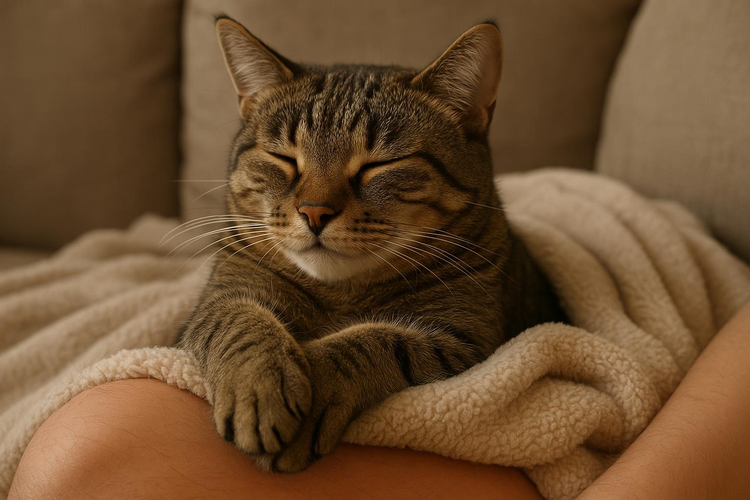 Perché il gatto “fa la pasta” sulle gambe: significato, limiti e come proteggere la pelle