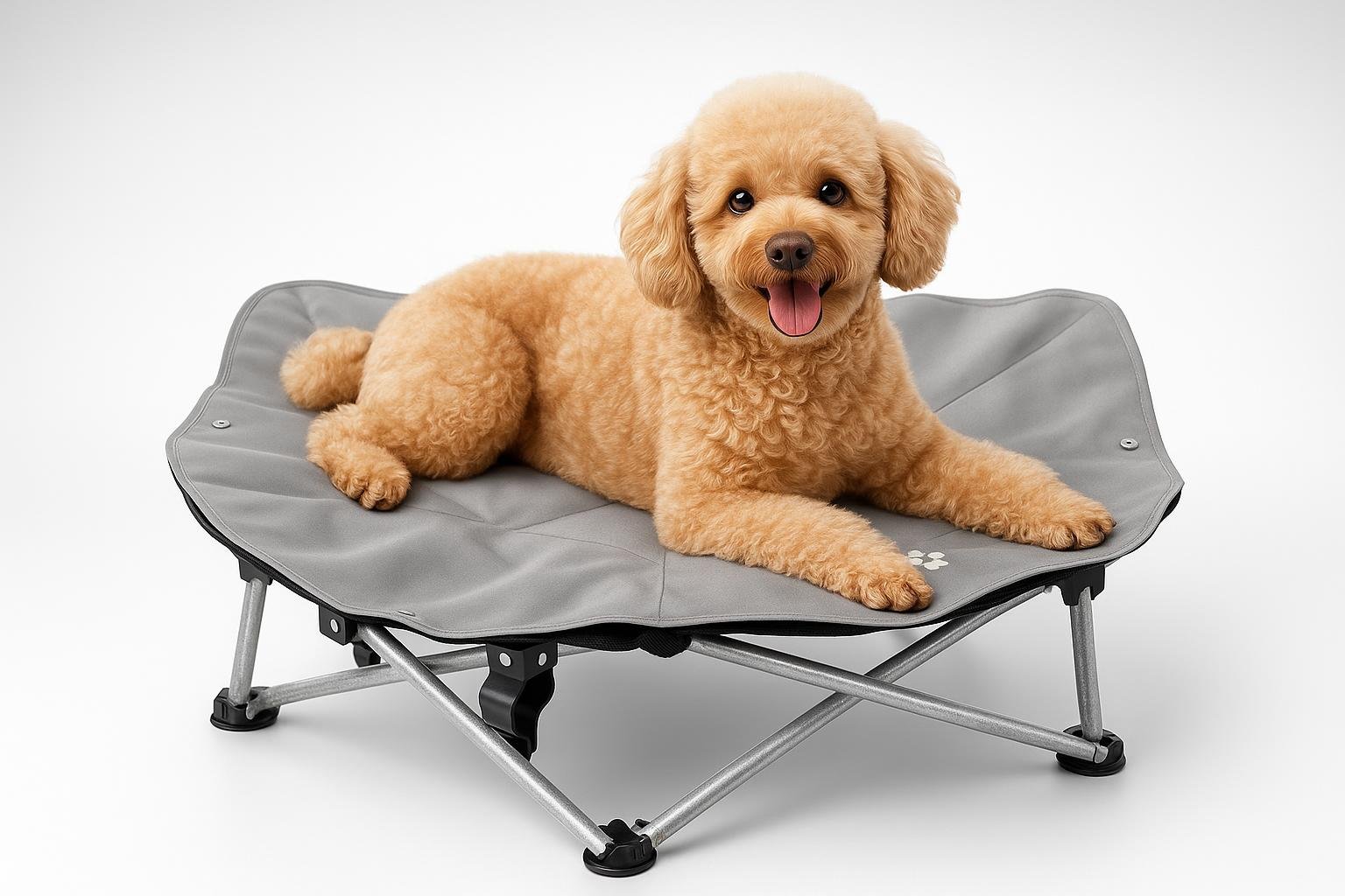 Letto rialzato pieghevole Pecute con tappetino rinfrescante: brandina 2 in 1 per cani e gatti in super offerta Amazon