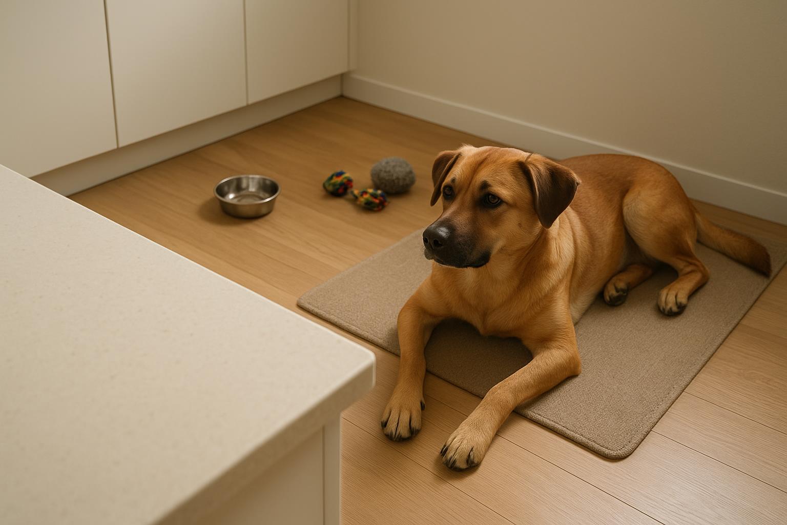 Cane che ruba cibo dal piano cucina: prevenzione, gestione e security in cucina