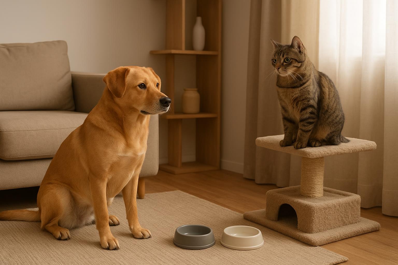 Quando i pet litigano: gestire conflitti tra cani e gatti già conviventi