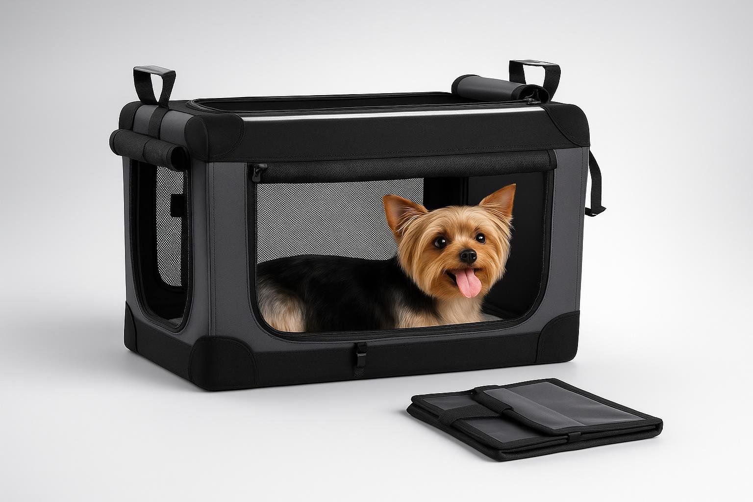 Feandrea trasportino pieghevole per cani piccoli in offerta su Amazon: leggero, compatto e ventilato