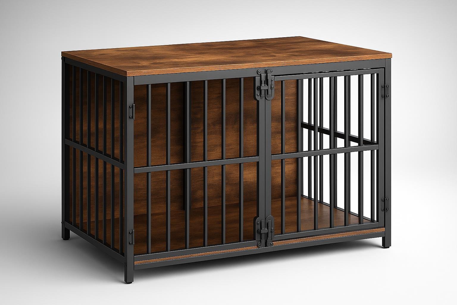 Mobile gabbia HOOBRO per cani medi e grandi: cuccia elegante da interno in offerta su Amazon