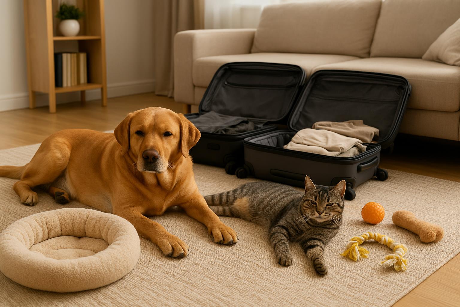 Animali domestici e partenza per le ferie: come ridurre lo stress degli ultimi giorni prima del viaggio