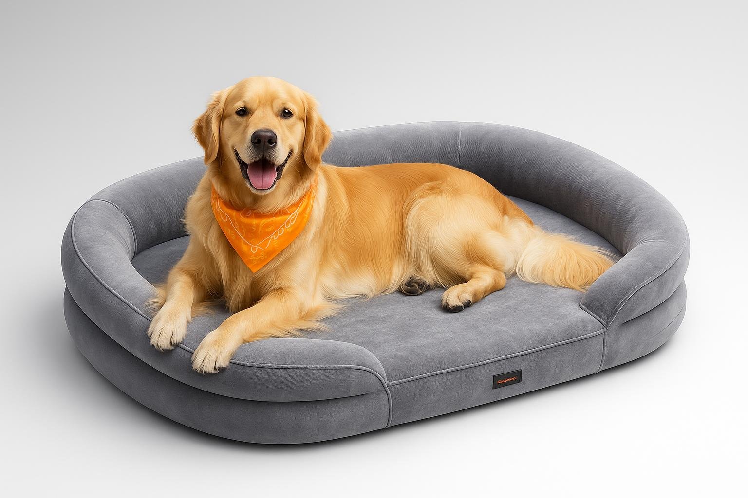 Cuccia ortopedica Feandrea per cani grandi, letto comodo e lavabile per il gigante di casa