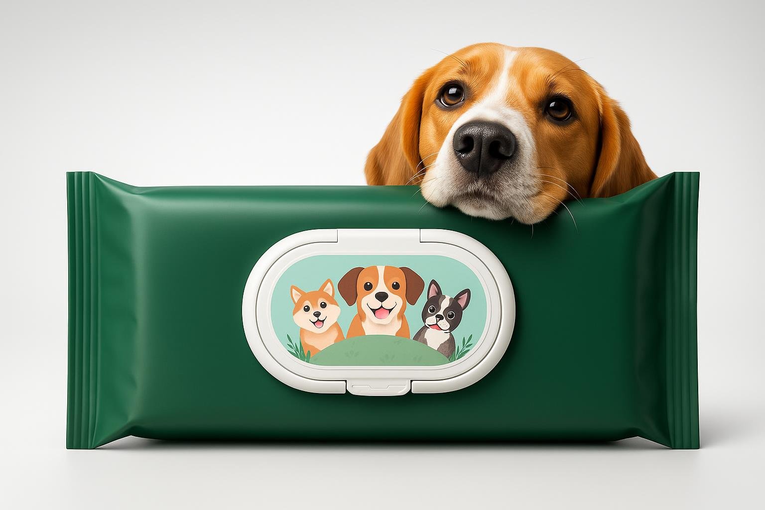 Salviette per cani senza profumo Generico, alleate quotidiane per zampe e muso sensibili