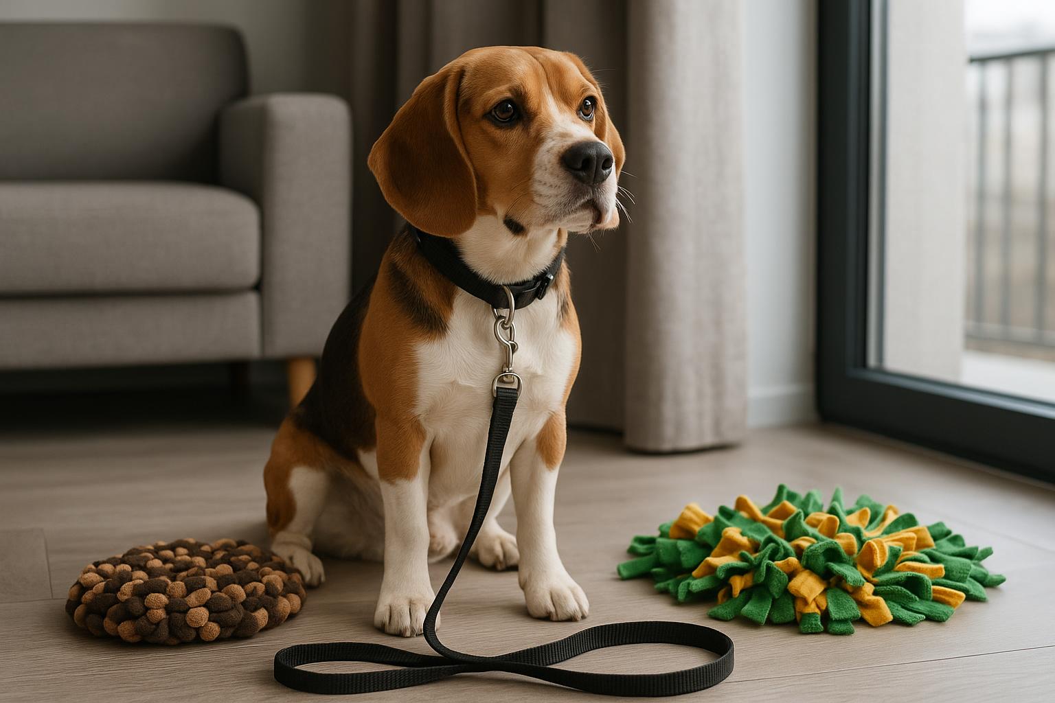 Beagle in appartamento: come gestire olfatto, energia e abbaio
