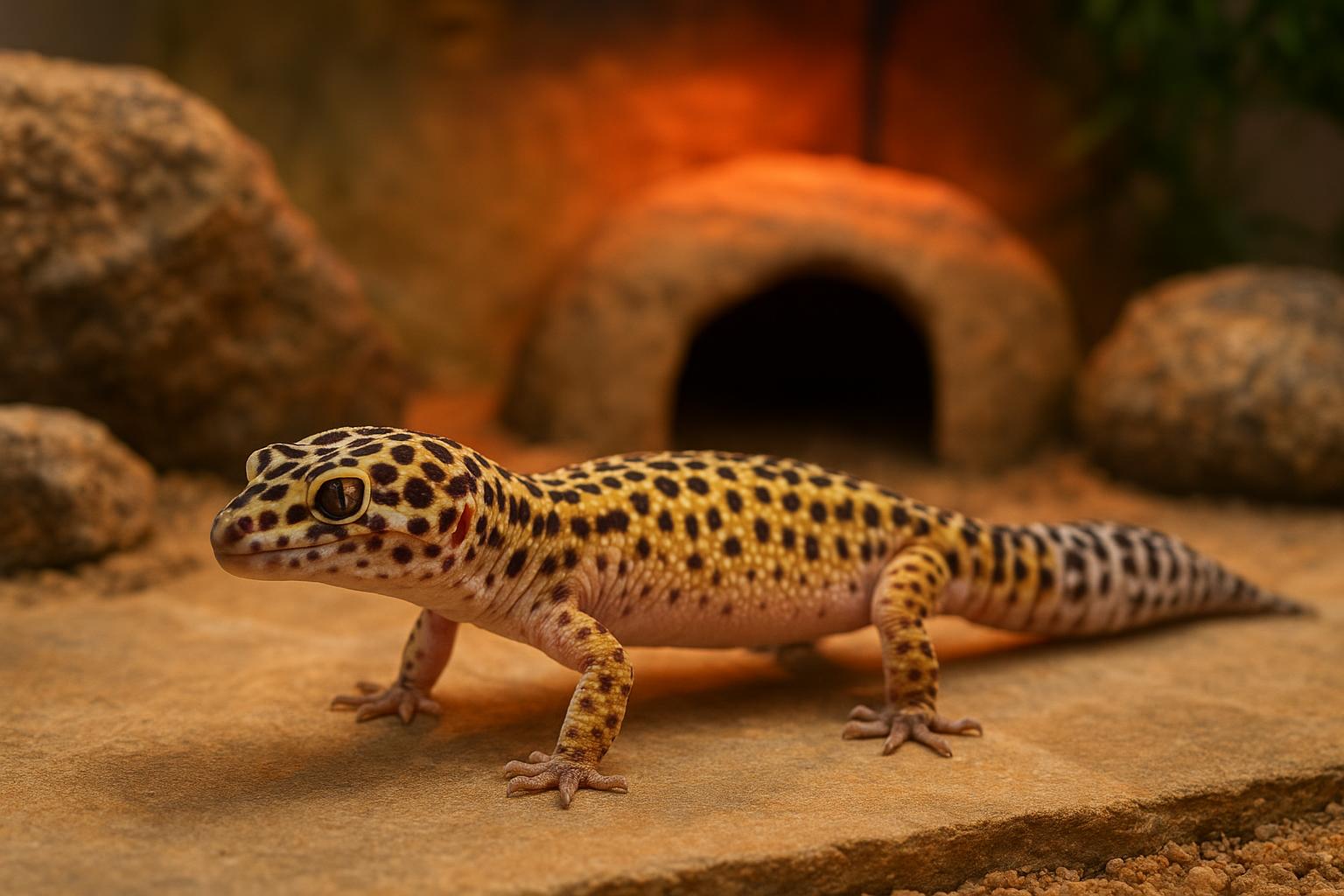 Gechi leopardini per principianti: terrario, dieta e gestione del maneggio