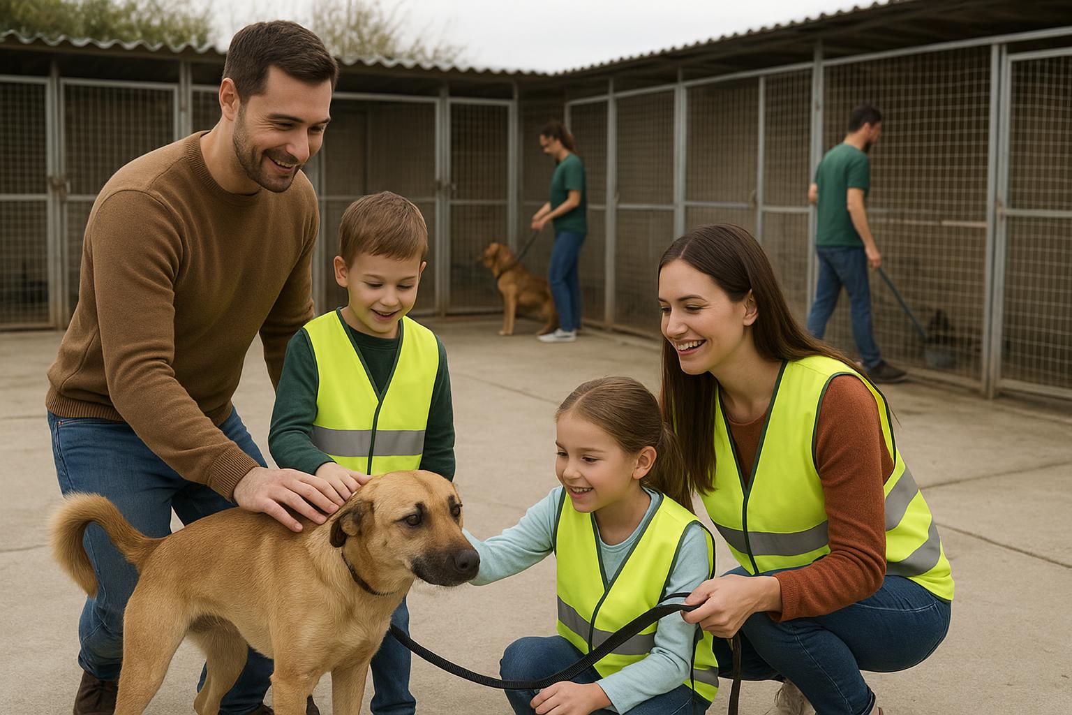 Fare volontariato in canile o gattile con i bambini: come trasformare l’amore per gli animali in educazione