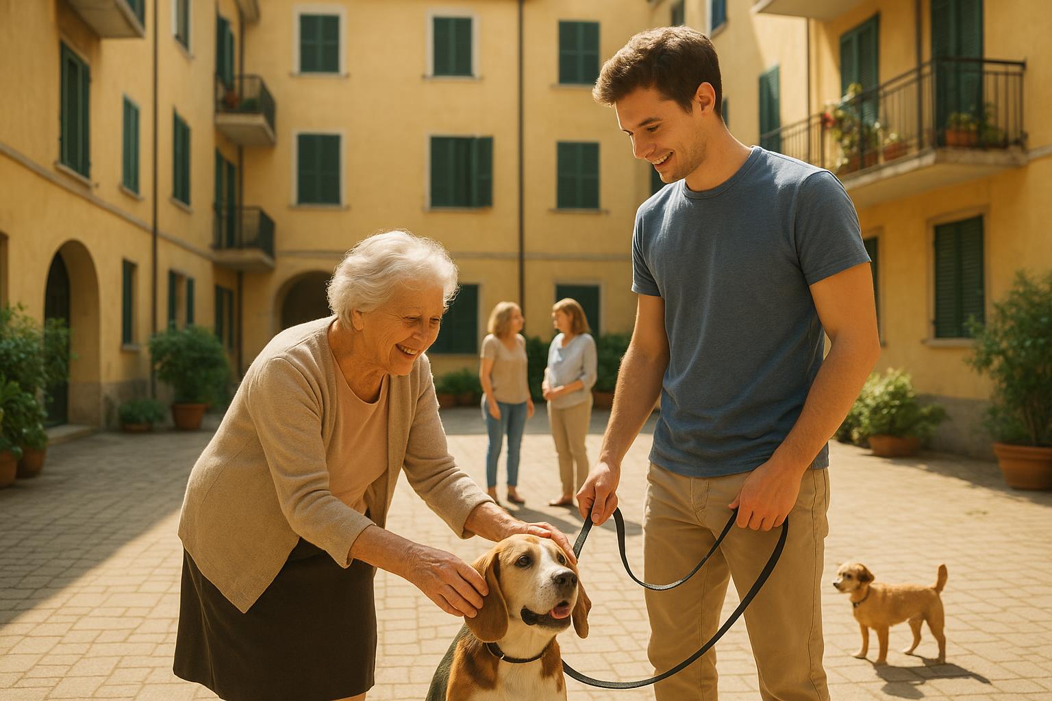 Animali domestici e vicini anziani: come creare reti di aiuto reciproco nel quartiere