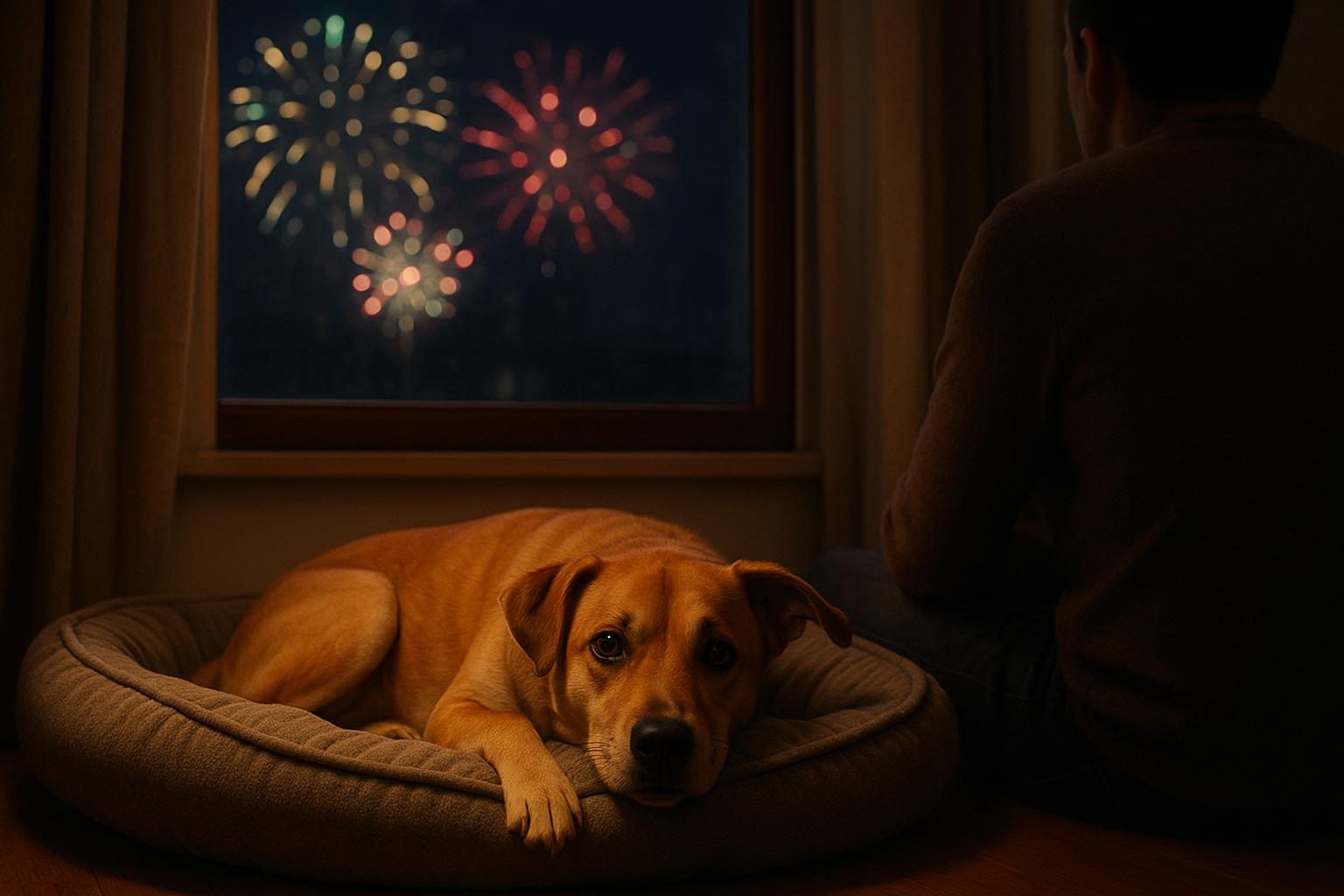 Cani e fuochi d’artificio estivi: prepararsi in anticipo alle feste di paese