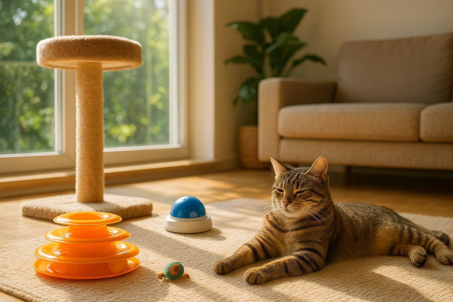 Vacanze estive con il gatto in casa: come evitare noia e solitudine