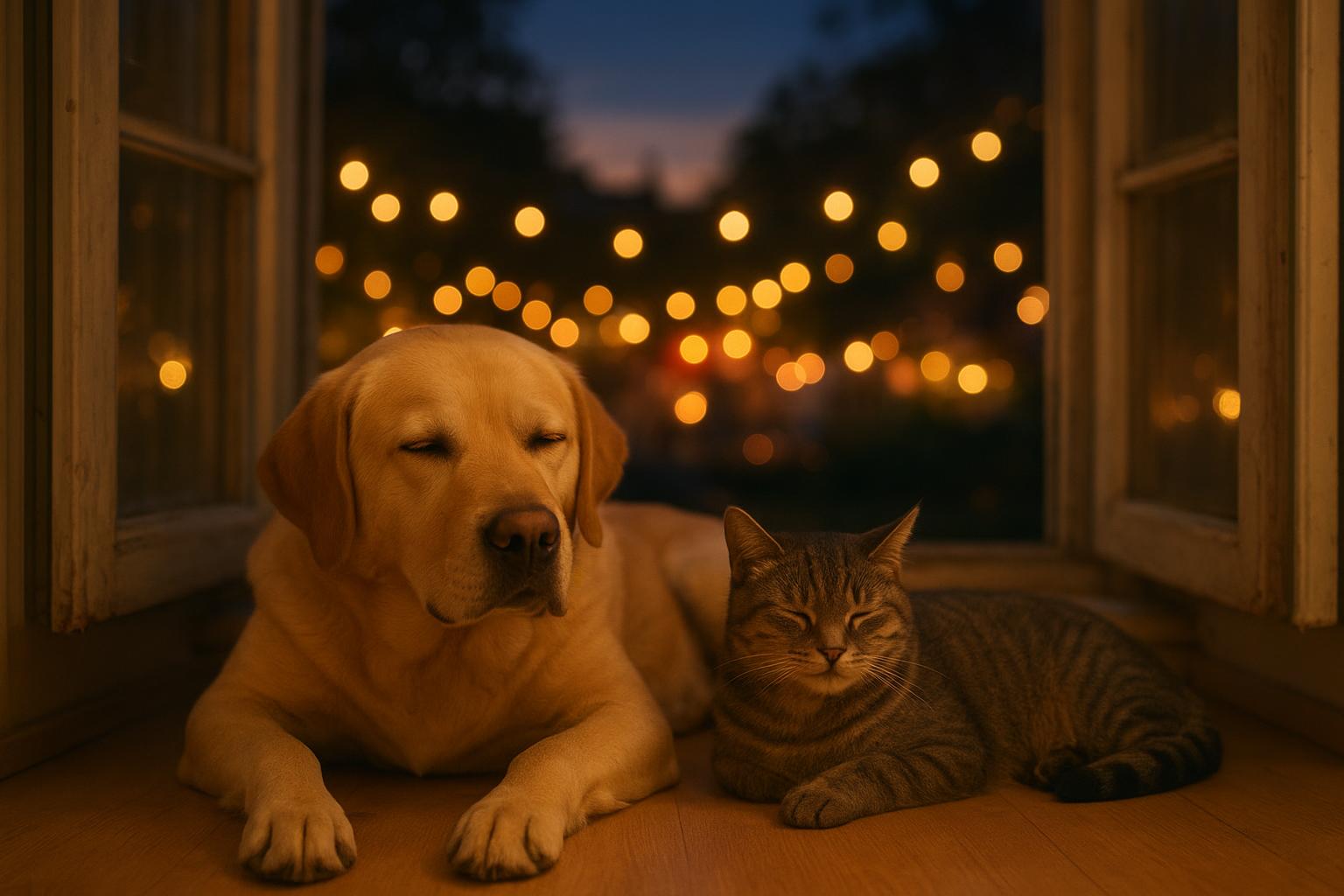 Estate, rumori e pet: come abituare cani e gatti a feste di quartiere e musica dal vivo