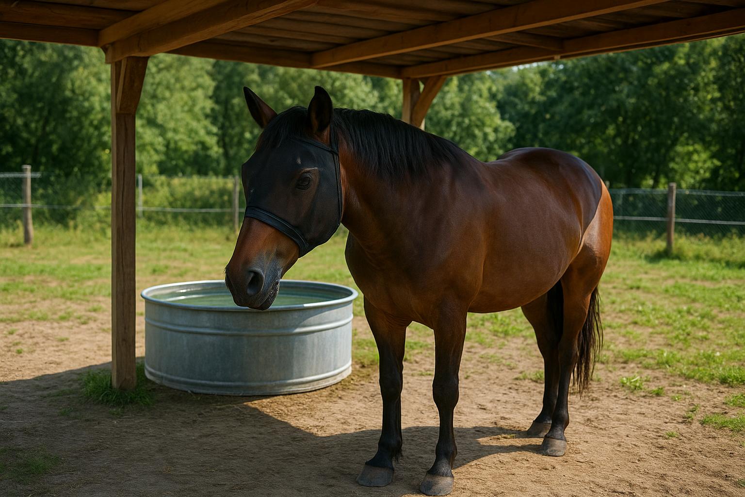 Cavalli come animali da compagnia: gestione estiva tra paddock, insetti e acqua