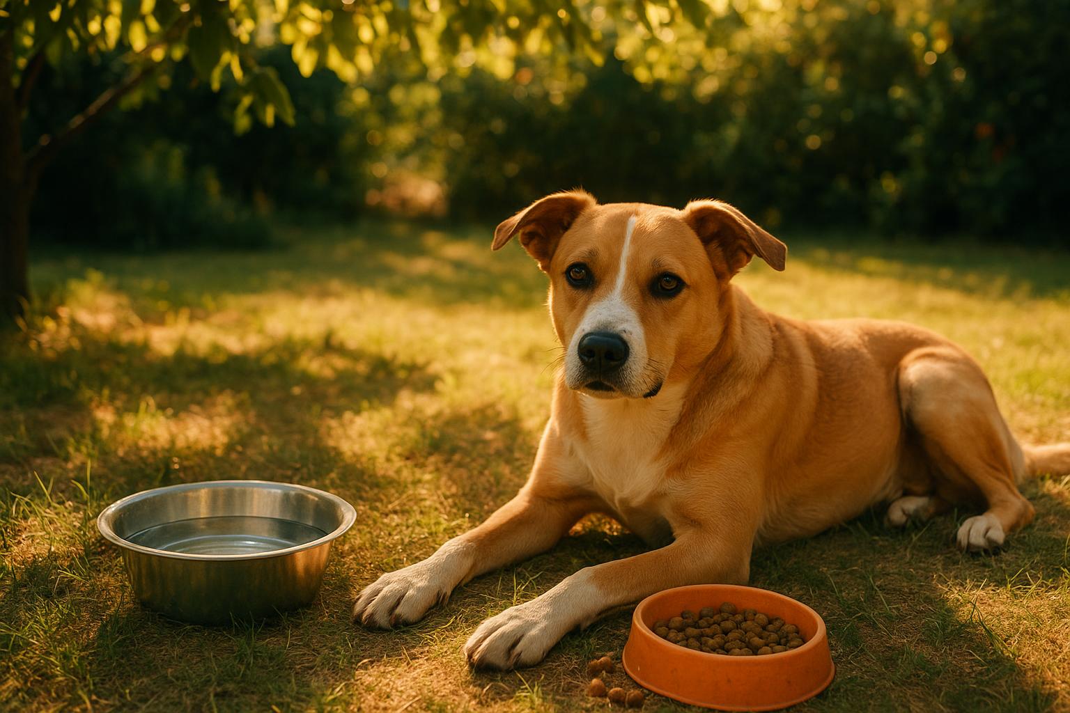 Cane che rifiuta il cibo con il caldo: quando è normale e quando è un campanello d’allarme
