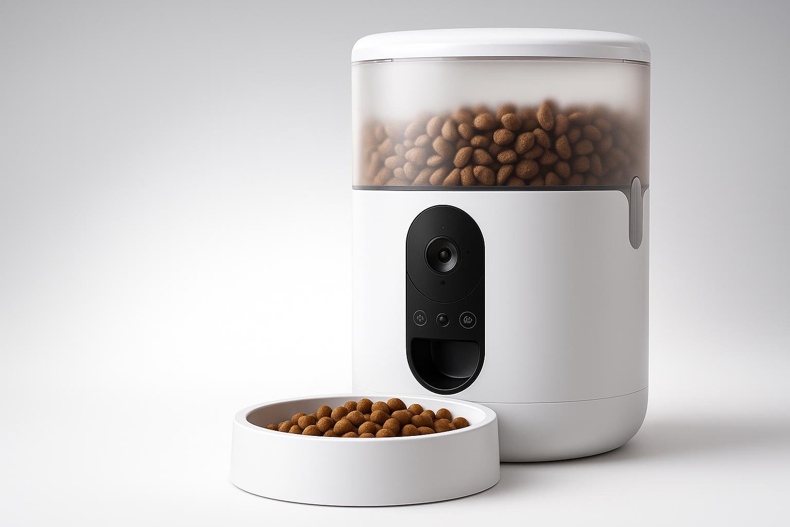 Distributore automatico Imou 4L con telecamera 360°, gestire pasti e controlli a distanza per cani e gatti
