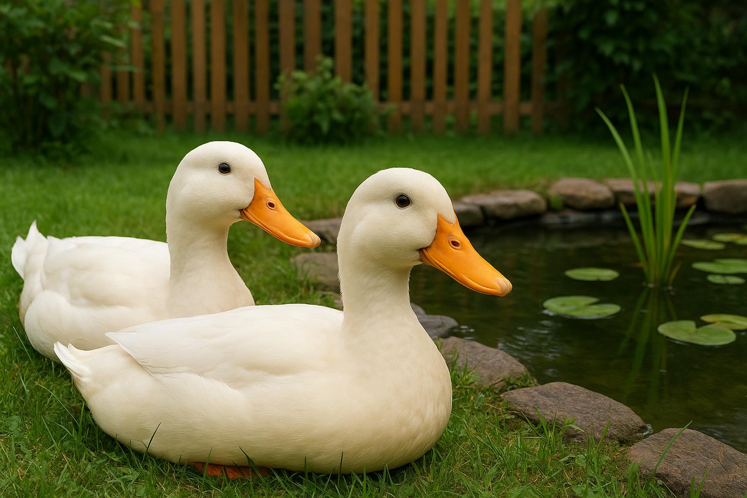 Anatre domestiche come pet da giardino: specie più tranquille e gestione etica