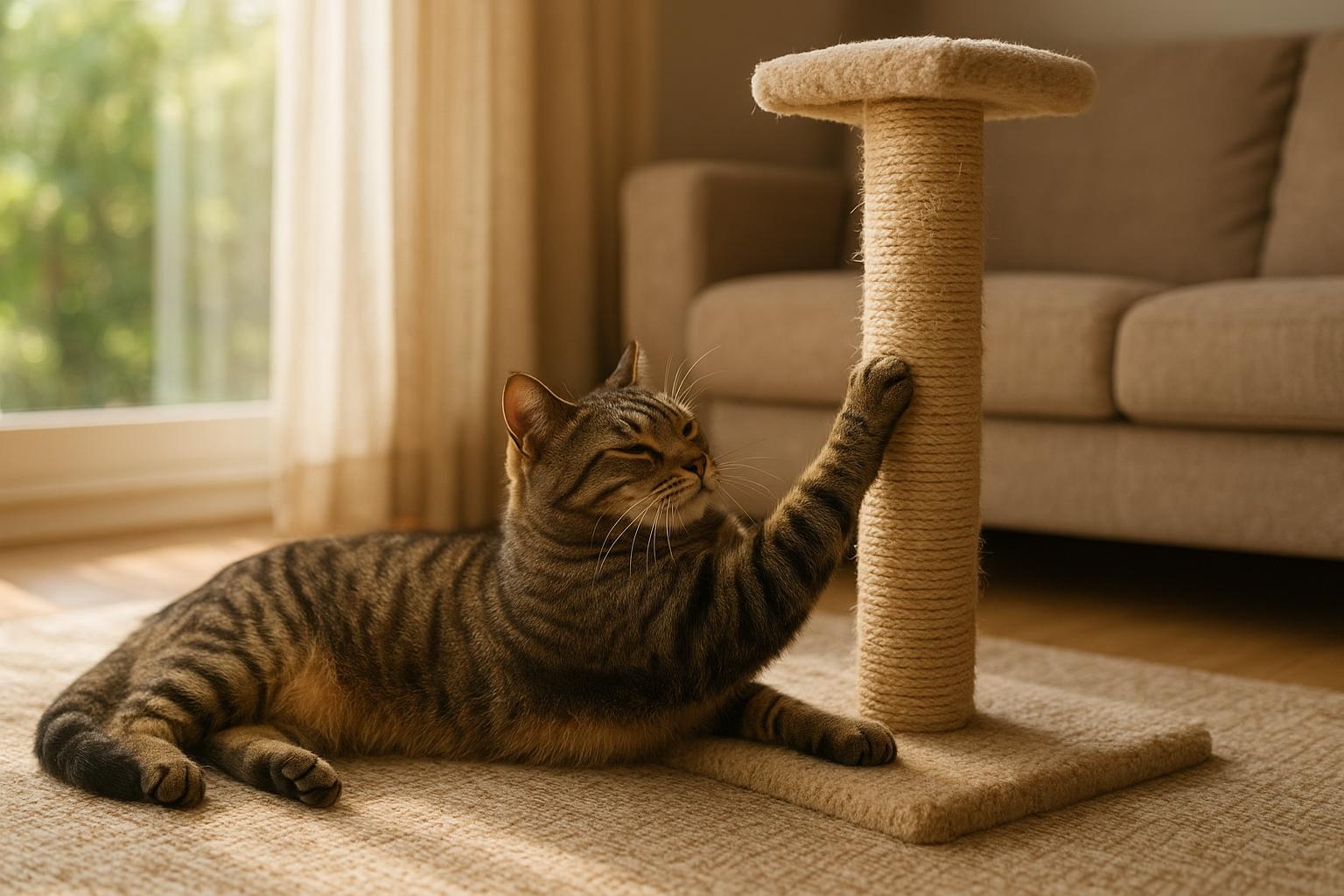 Gatto che non usa più il tiragraffi in estate: possibili cause e soluzioni