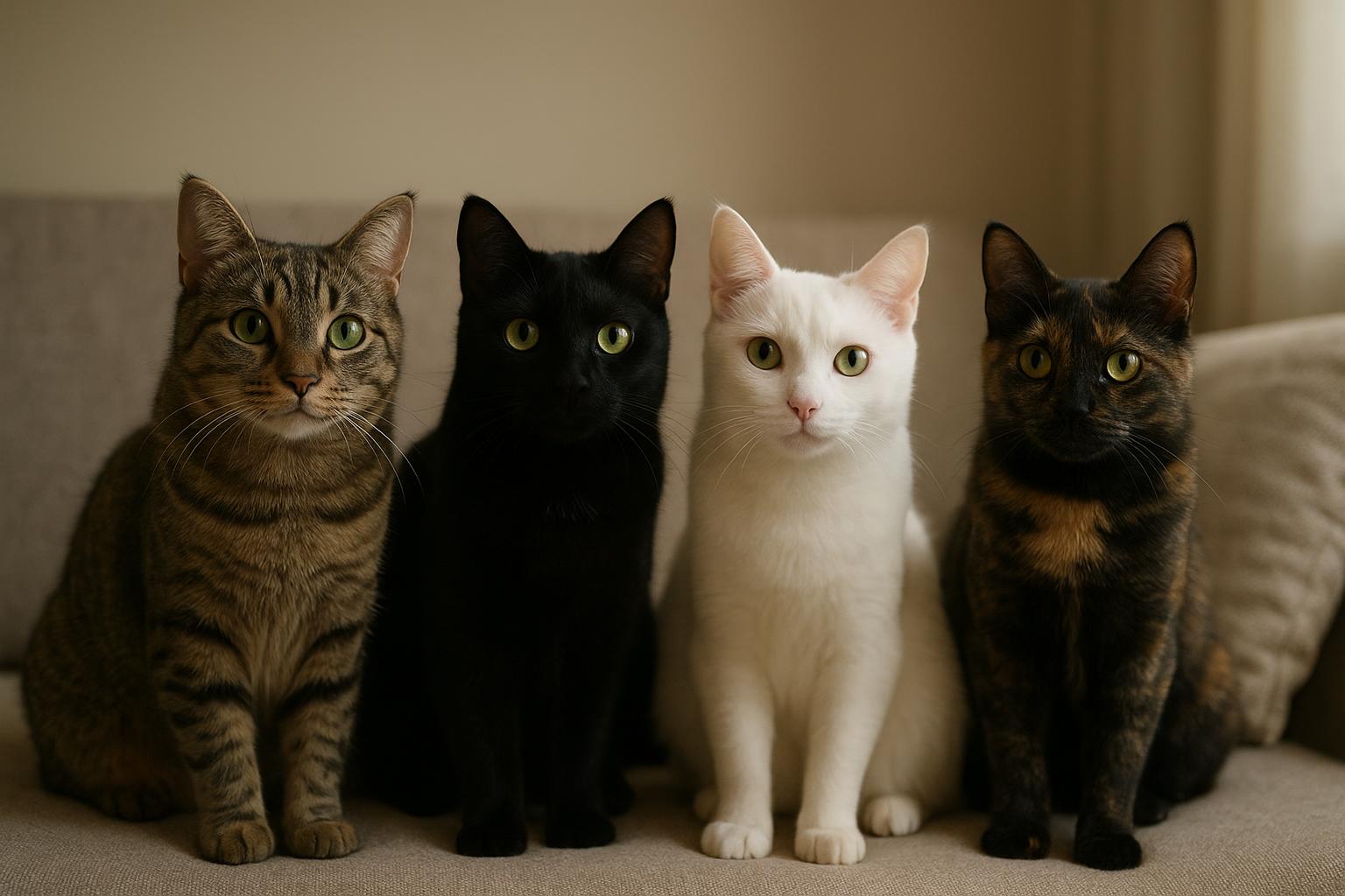 Gatti a pelo corto europei: guida alle diverse varietà di colore e carattere