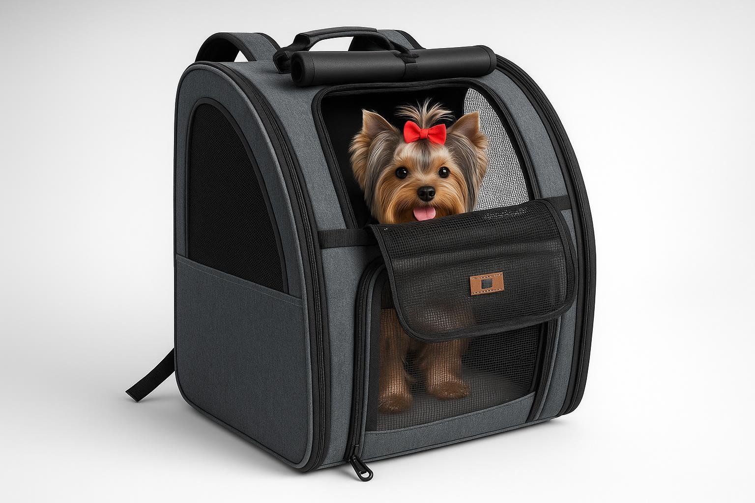 Aystkniet zaino trasportino ventilato per cani e gatti fino a 10 kg: soluzione smart per viaggi e città