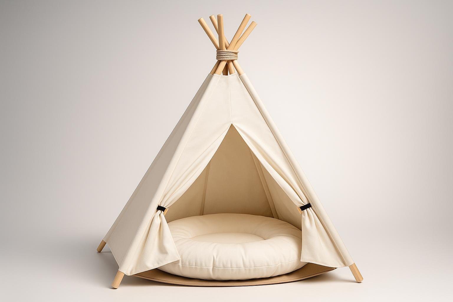 Tenda teepee Vinnykud per cani e gatti 60x60x70 cm, cuccia in tela rimovibile in super offerta su Amazon