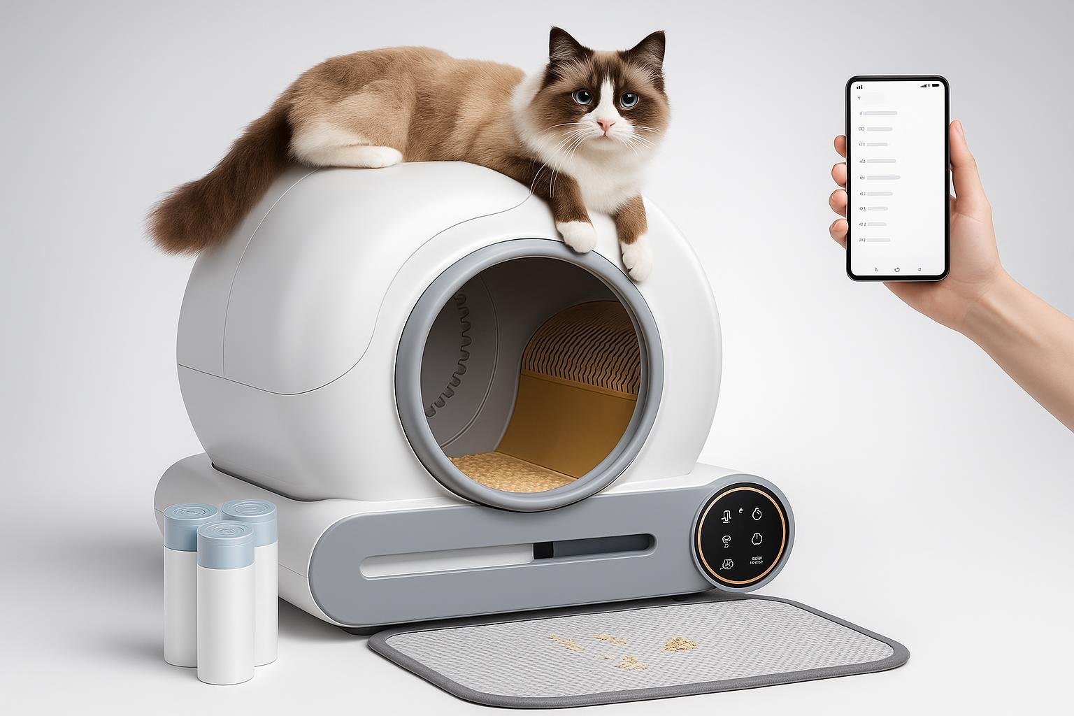 Lettiera gatto autopulente con app: perché questo modello automatico può cambiare la vita in casa